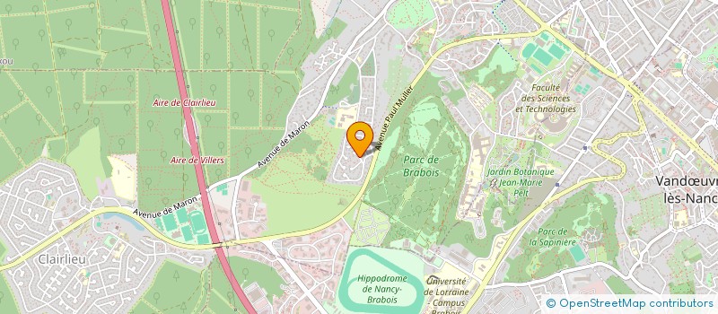 localisation de l'entreprise MADAME DANIELE CHOLEZ à VILLERS-LES-NANCY