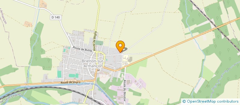 localisation de l'entreprise MADAME DANIELE CLAUZEL  ESNON