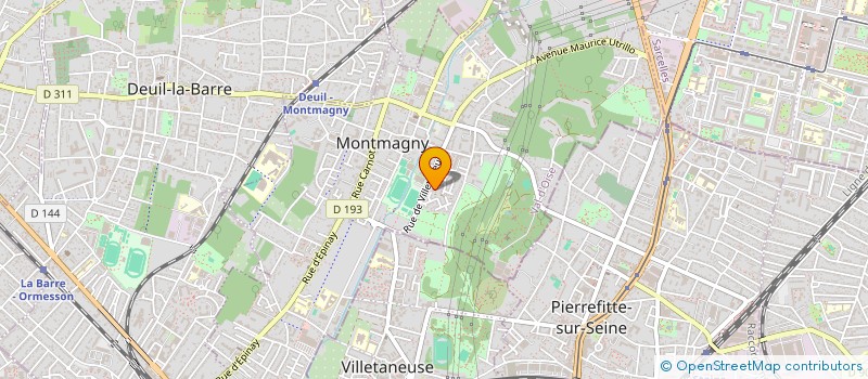 localisation de l'entreprise MADAME DANIELE COLINART  BRIMONT