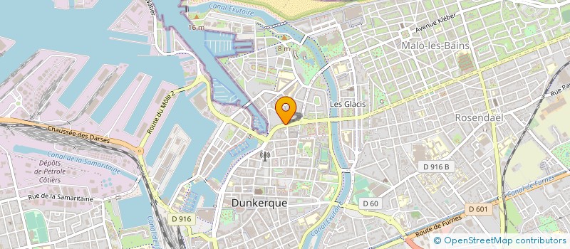 localisation de l'entreprise MADAME DANIELE COLLARD à DUNKERQUE