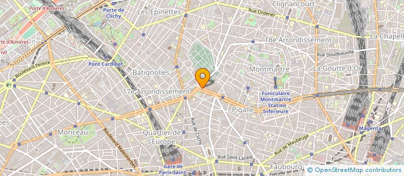 localisation de l'entreprise MADAME DANIELE COTTEREAU à PARIS
