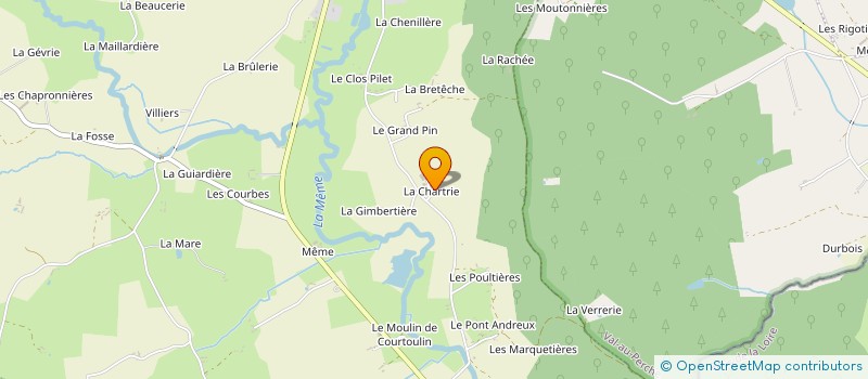 localisation de l'entreprise MADAME DANIELE COTTIN à SAINT-GERMAIN-DE-LA-COUDRE