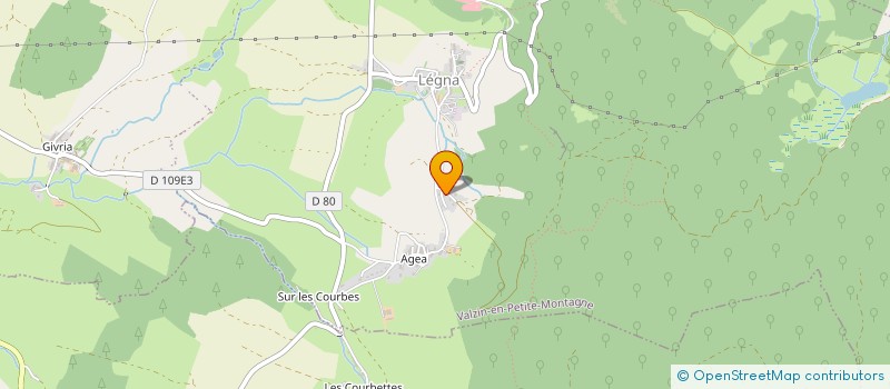 localisation de l'entreprise MADAME DANIELE COULON DANIELE  VALZIN EN PETITE MONTAGNE