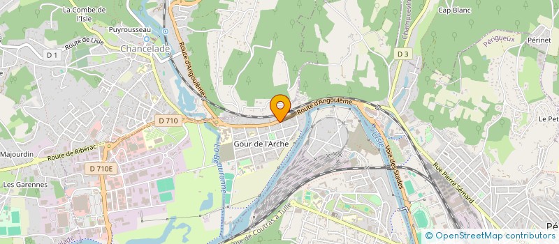 localisation de l'entreprise MADAME DANIELE DEBUCQUOY à PERIGUEUX