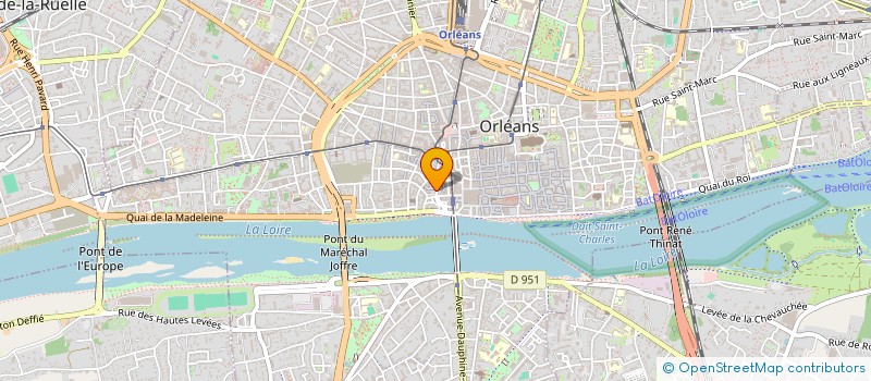 localisation de l'entreprise MADAME DANIELE DECHORGNAT à ORLEANS