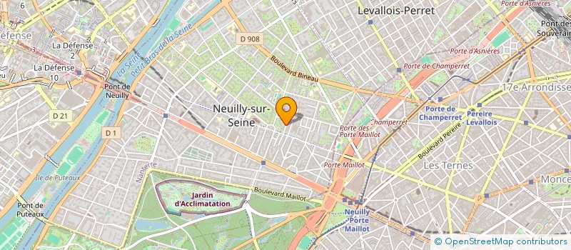 localisation de l'entreprise MADAME DANIELE DEGOUY à NEUILLY-SUR-SEINE