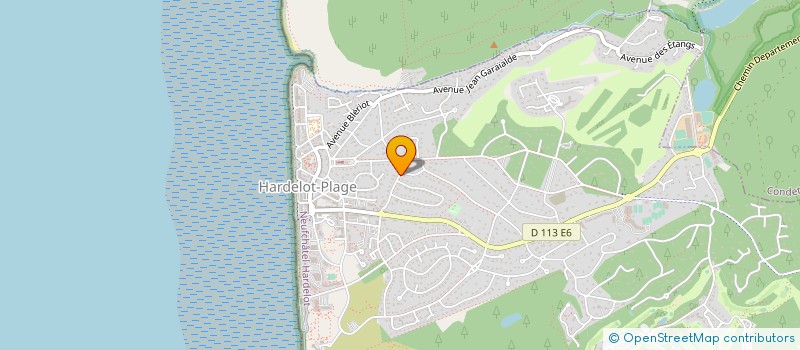 localisation de l'entreprise MADAME DANIELE DELPIERRE  NEUFCHATEL-HARDELOT