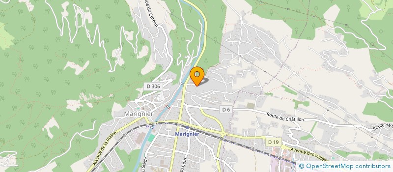 localisation de l'entreprise MADAME DANIELE DEPERIERS  MARIGNIER