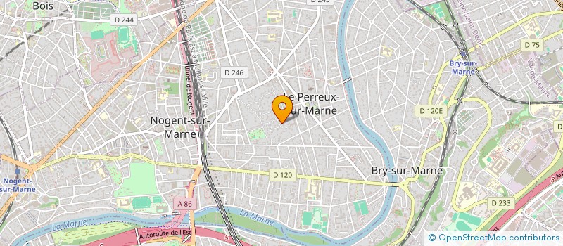 localisation de l'entreprise MADAME DANIELE DEROYE à LE PERREUX-SUR-MARNE