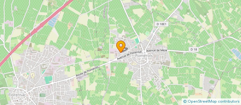 localisation de l'entreprise MADAME DANIELE DESMEDT  POMEROLS