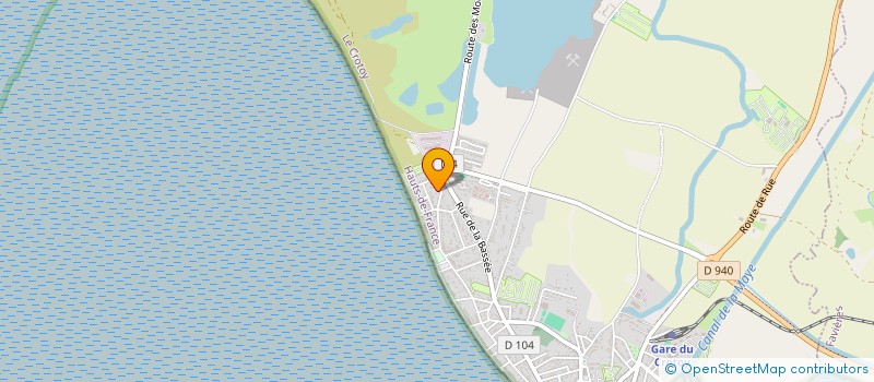 localisation de l'entreprise MADAME DANIELE DEVISMES à LE CROTOY