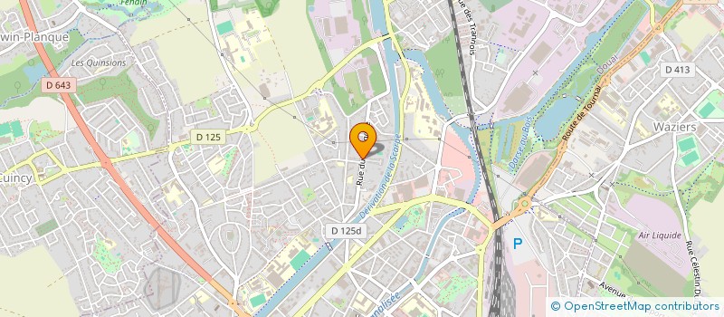 localisation de l'entreprise MADAME DANIELE DHALLUIN  DOUAI