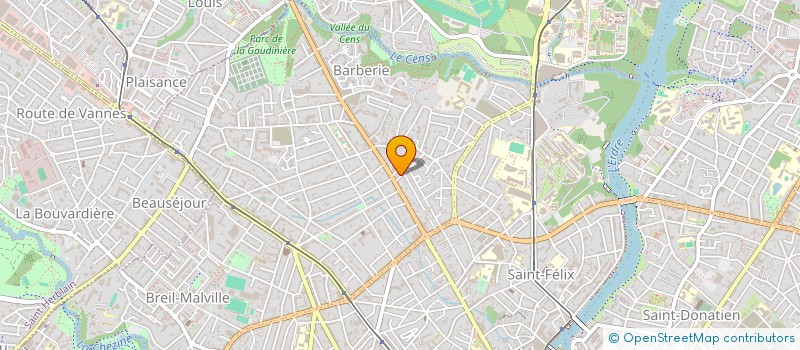 localisation de l'entreprise MADAME DANIELE DURAND à NANTES