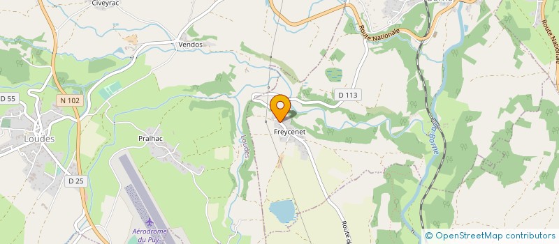 localisation de l'entreprise MADAME DANIELE DURAND  BELLEVUE-LA-MONTAGNE