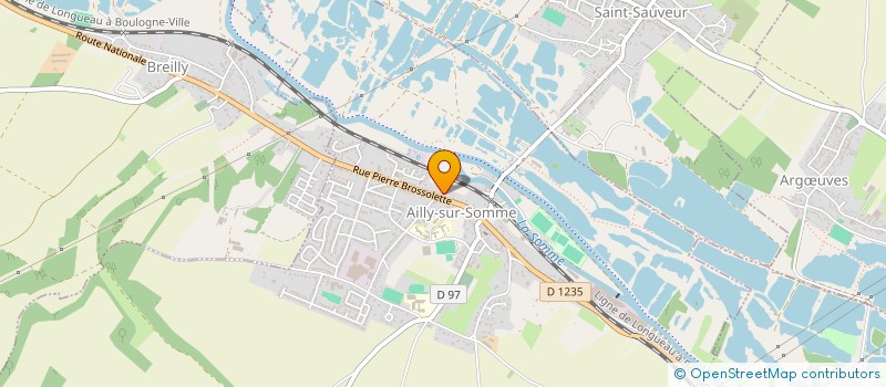 localisation de l'entreprise MADAME DANIELE FABULET à AILLY-SUR-SOMME