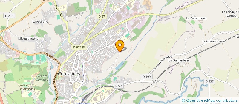 localisation de l'entreprise MADAME DANIELE FAUVEL  TOURVILLE-SUR-SIENNE