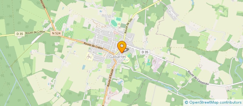 localisation de l'entreprise MADAME DANIELE FAVEREAU  GABARRET
