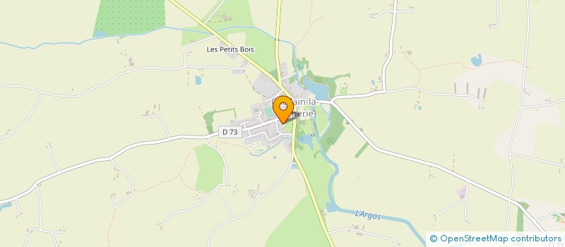 localisation de l'entreprise MADAME DANIELE FENEUX  CHALLAIN-LA-POTHERIE