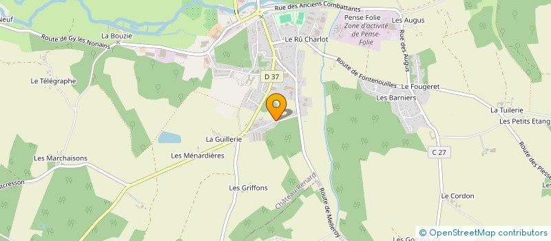 localisation de l'entreprise MADAME DANIELE FONTENOY à CHATEAU-RENARD