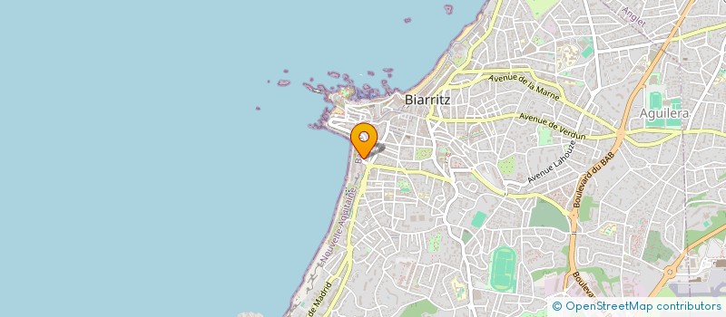 localisation de l'entreprise MADAME DANIELE GARRIGUES à BIARRITZ