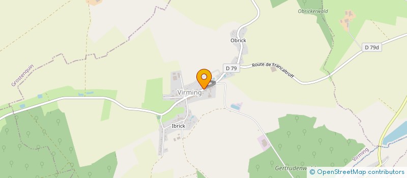 localisation de l'entreprise MADAME DANIELE GASSERT  BREHAIN