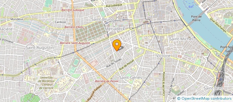 localisation de l'entreprise MADAME DANIELE GAUTHIER à BORDEAUX