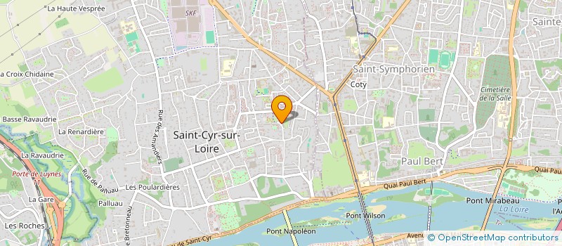 localisation de l'entreprise MADAME DANIELE GAYET à SAINT-CYR-SUR-LOIRE