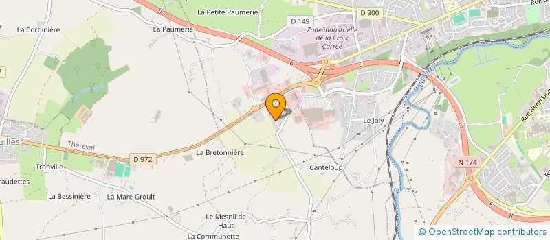 localisation de l'entreprise MADAME DANIELE GAZANCON  SAINT-GILLES