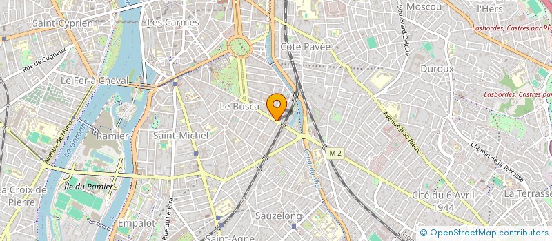 localisation de l'entreprise MADAME DANIELE GRANIER à TOULOUSE