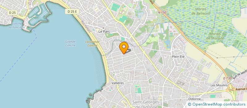 localisation de l'entreprise MADAME DANIELE GRIFFON  SAINT-GEORGES-DE-DIDONNE