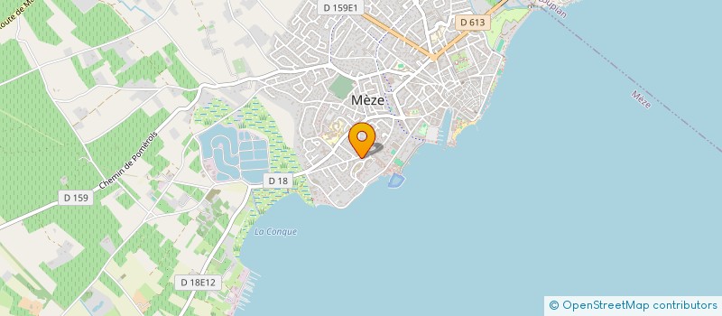 localisation de l'entreprise MADAME DANIELE GROUSSET à MEZE
