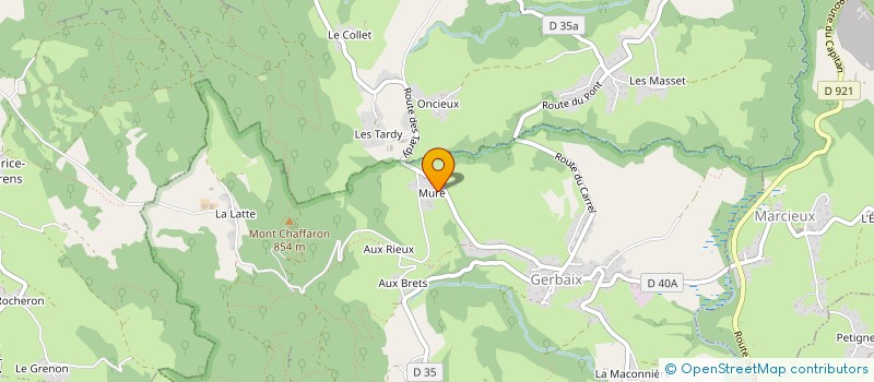 localisation de l'entreprise MADAME DANIELE GUICHERD  GERBAIX