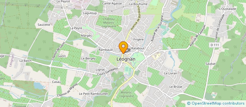 localisation de l'entreprise MADAME DANIELE GUILHEM à LEOGNAN
