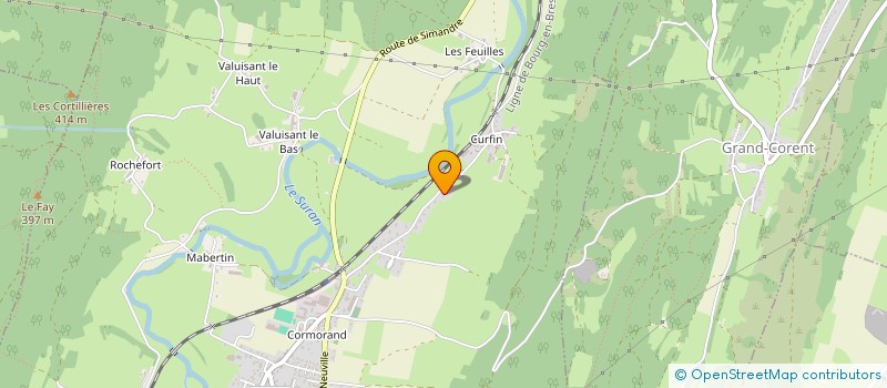 localisation de l'entreprise MADAME DANIELE GUILLEMOT  VILLEREVERSURE