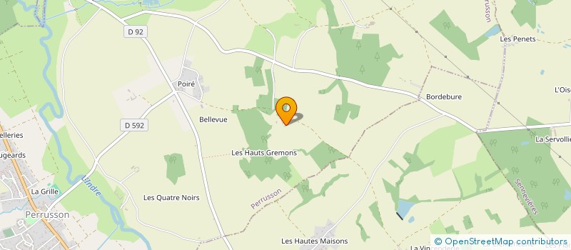 localisation de l'entreprise MADAME DANIELE GUILMET  PERRUSSON