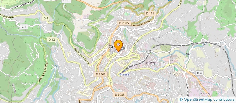 localisation de l'entreprise MADAME DANIELE HAINAUT  GRASSE