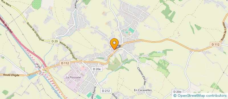 localisation de l'entreprise MADAME DANIELE HEBERT  VERFEIL