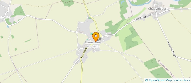 localisation de l'entreprise MADAME DANIELE HERVIEU  GAMACHES-EN-VEXIN