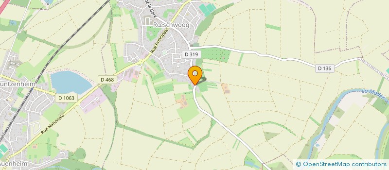 localisation de l'entreprise MADAME DANIELE KOCHER  RSCHWOOG