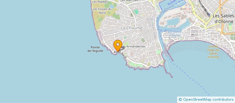 localisation de l'entreprise MADAME DANIELE L HOPITAULT à LES SABLES D'OLONNE