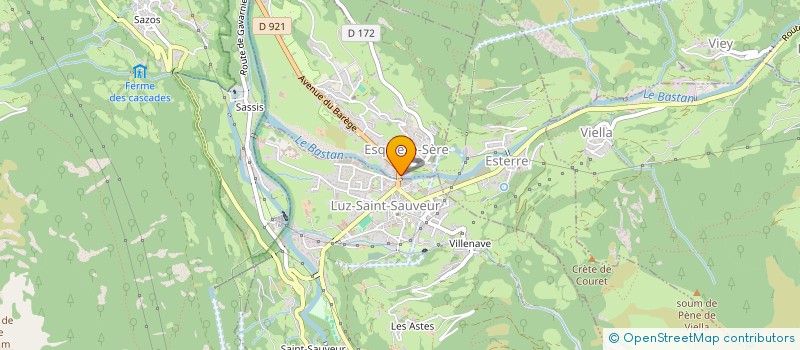 localisation de l'entreprise MADAME DANIELE LABORDE  ESQUIEZE-SERE