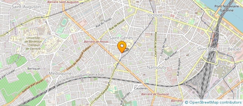 localisation de l'entreprise MADAME DANIELE LABRO à BORDEAUX