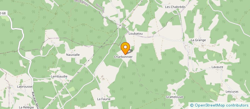 localisation de l'entreprise MADAME DANIELE LAFAYE  CUBJAC-AUVEZERE-VAL D'ANS