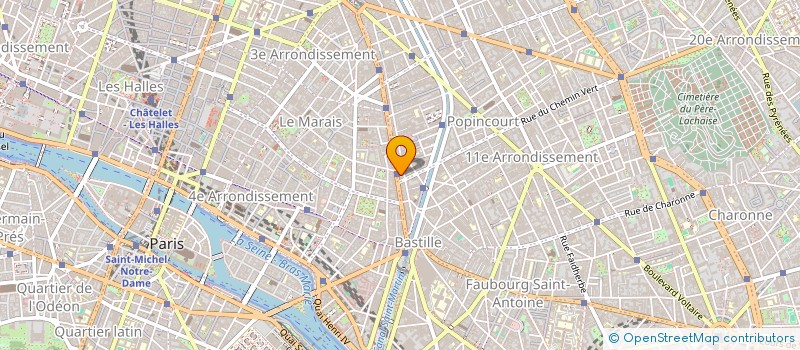 localisation de l'entreprise MADAME DANIELE LAHANA  PARIS