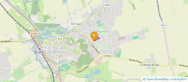 localisation de l'entreprise MADAME DANIELE LAPORTE  HOYMILLE