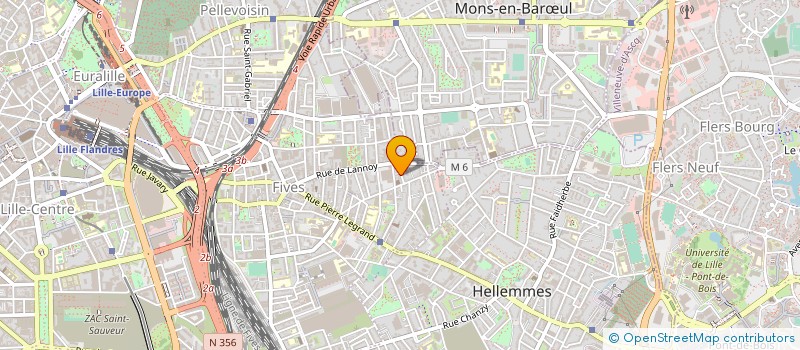 localisation de l'entreprise MADAME DANIELE LAURENT à LILLE