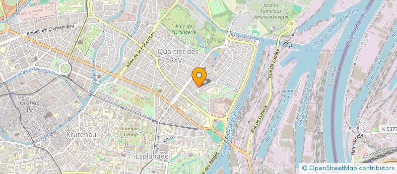 localisation de l'entreprise MADAME DANIELE LAZARE à STRASBOURG