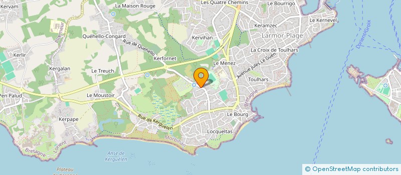 localisation de l'entreprise MADAME DANIELE LE CUNFF à LARMOR-PLAGE