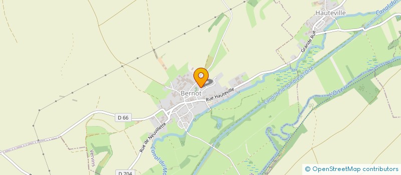 localisation de l'entreprise MADAME DANIELE LE NAIR  BERNOT