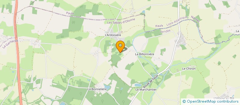 localisation de l'entreprise MADAME DANIELE LE PAN à LA GARNACHE